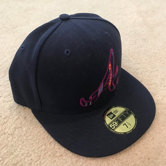 NWT NEW ERA 59FIFTY Atlanta Braves MLB Fitted Hat - Picture 2 of 4